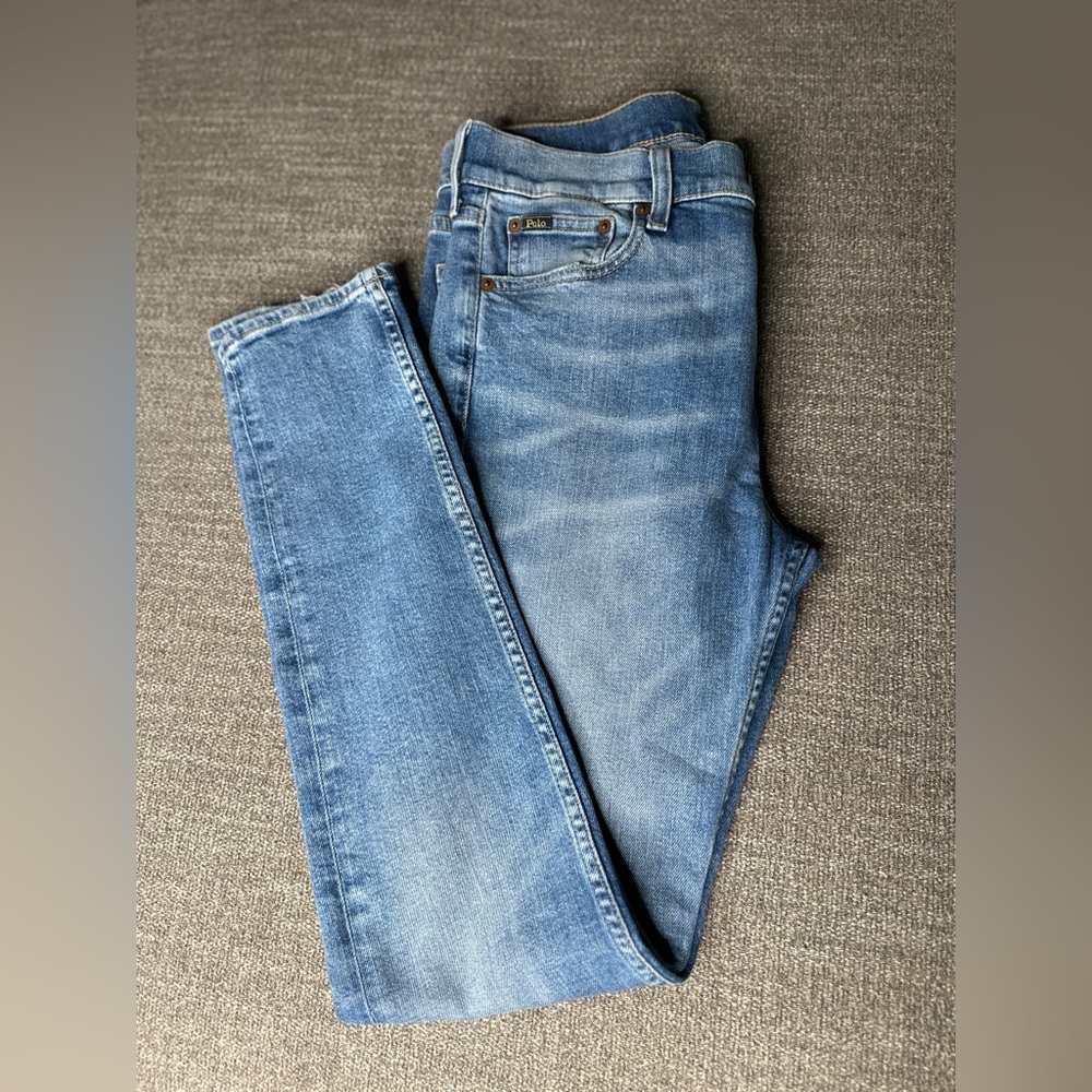 Vintage Ralph Lauren Light Blue Skinny Jeans - Picture 5 of 12